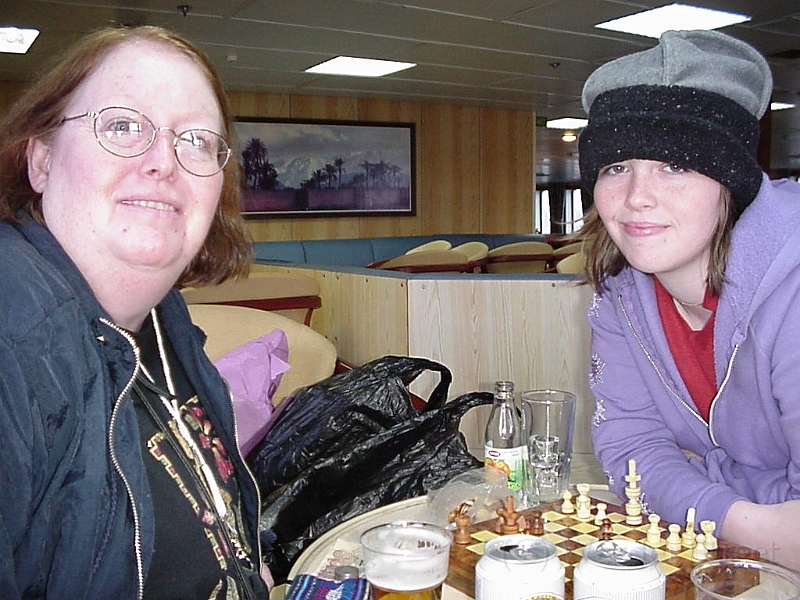 Mother And Elizabeth On Ferry.jpg